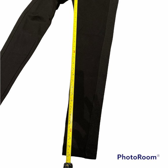 COPY - ZARA BASIC COLLECTION Leggings Black Sz M Nice Detail High Waist - Picture 8 of 12